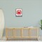 Stupell Industries Kitschy Coastal Crab Floater Framed Canvas Wall Art Design by Yvette St. Amant